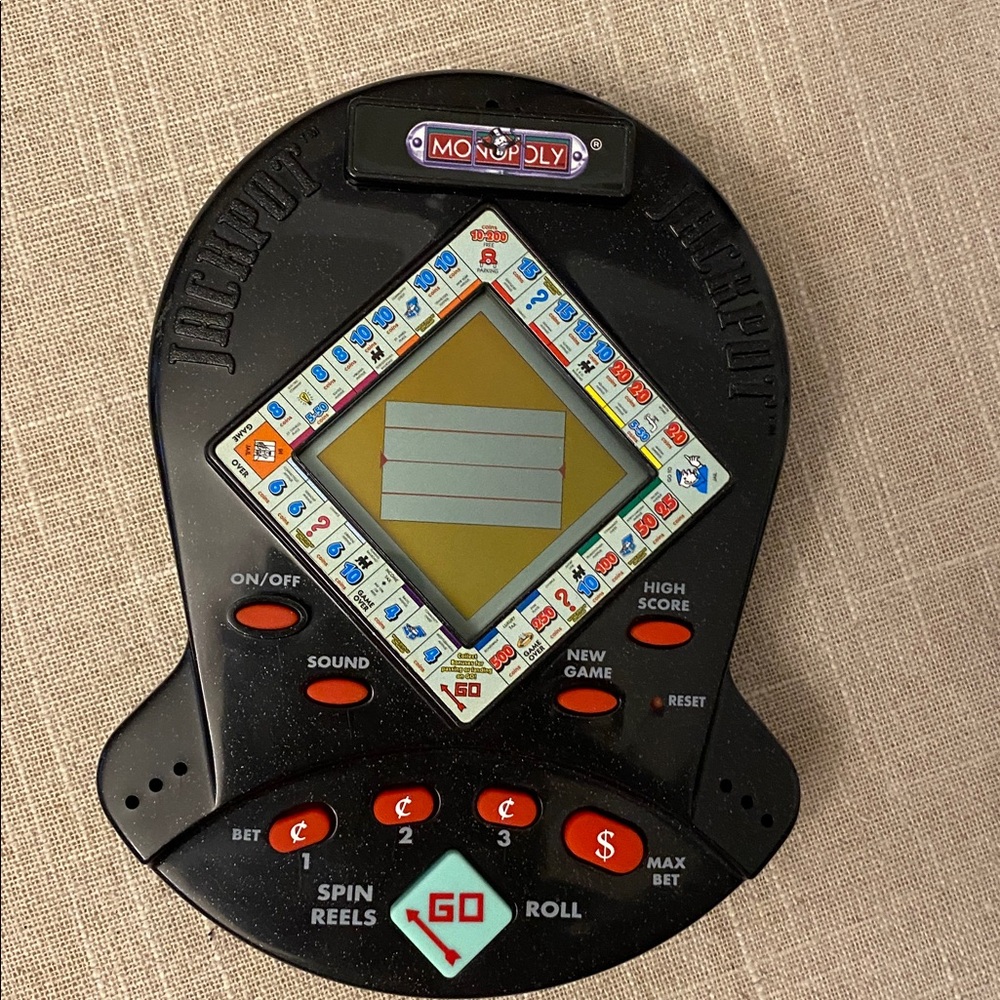 Monopoly Handheld Electronic Game - Black